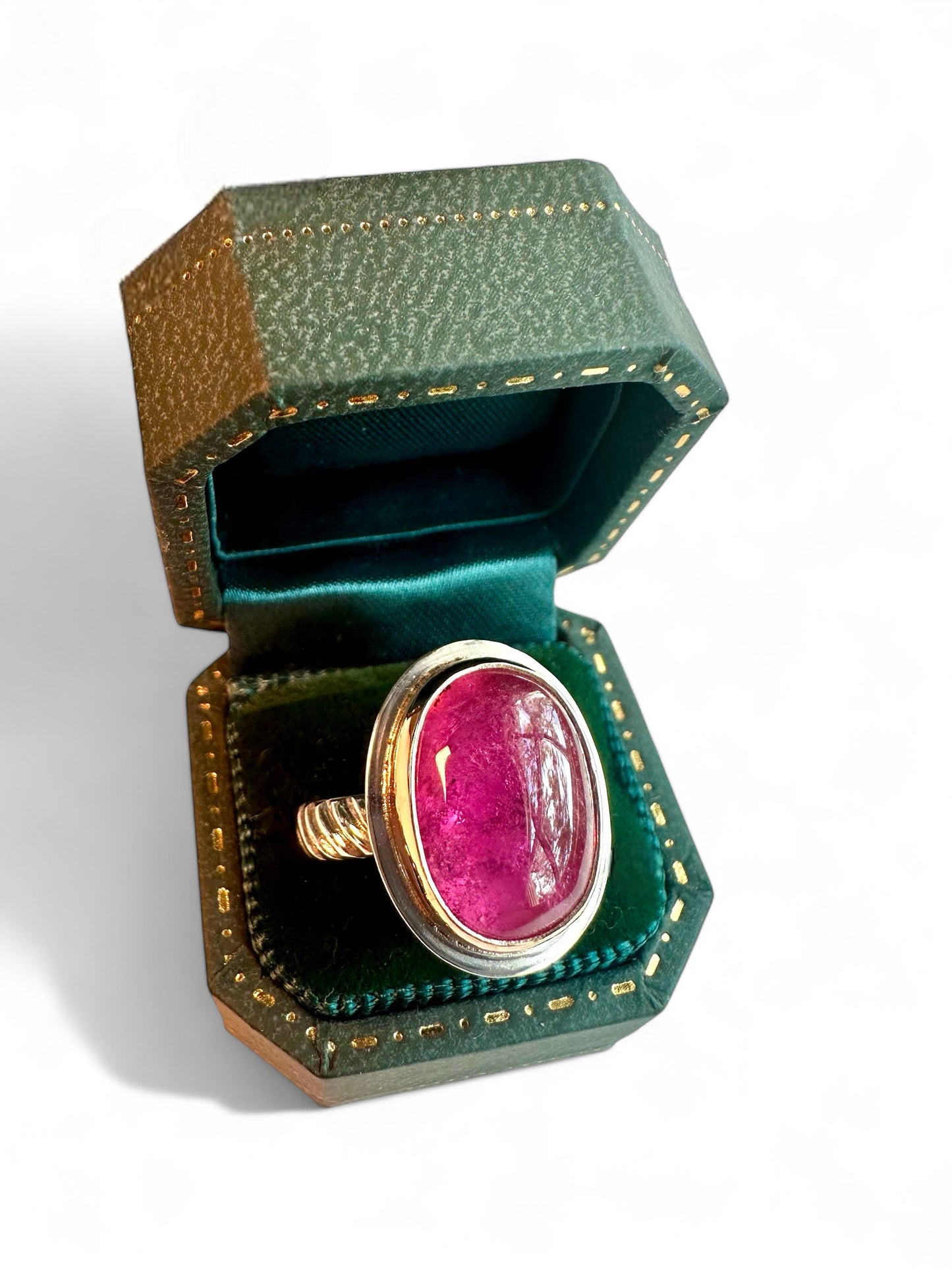 Juicy Pink Tourmaline Ring