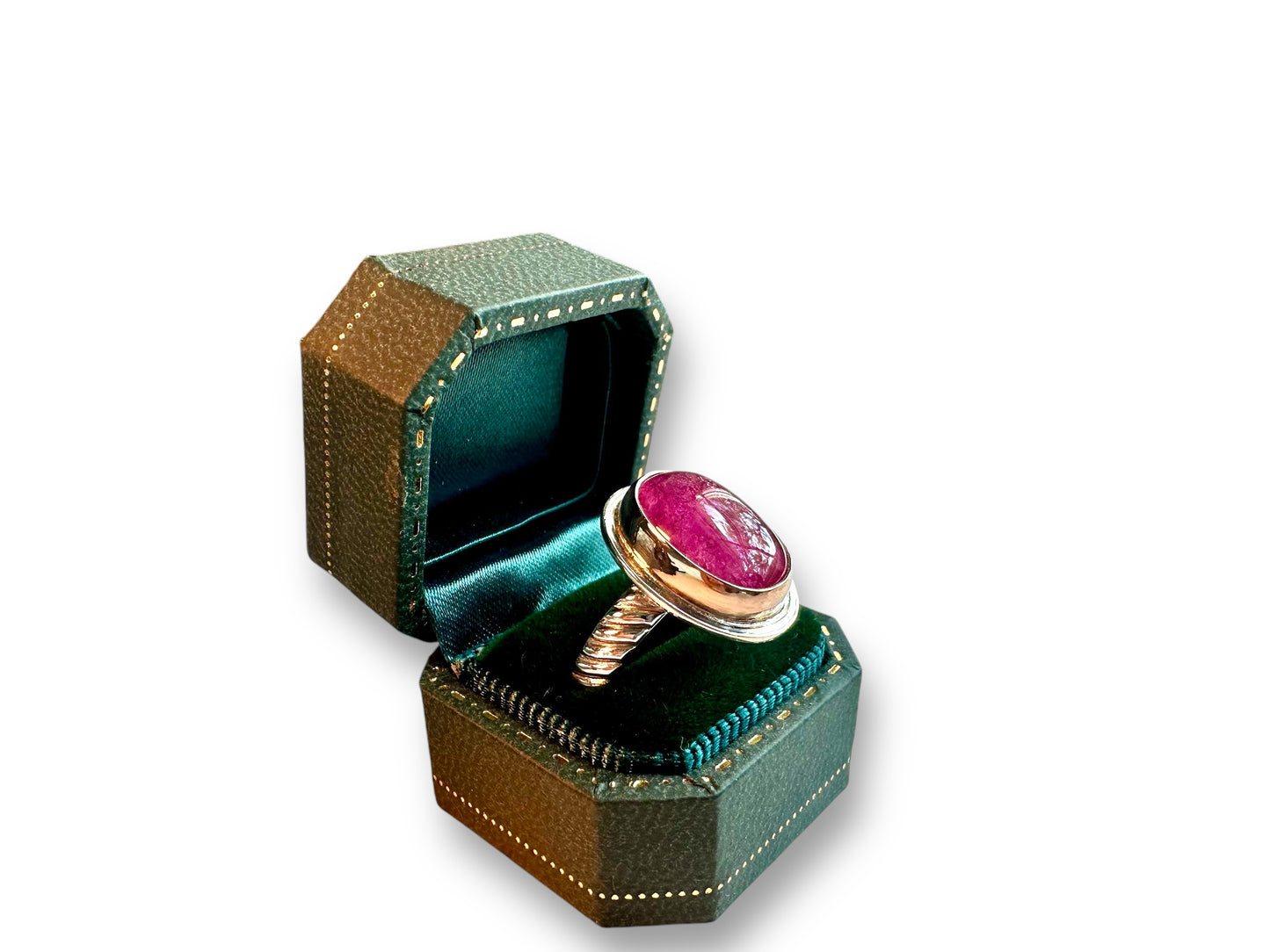 Juicy Pink Tourmaline Ring