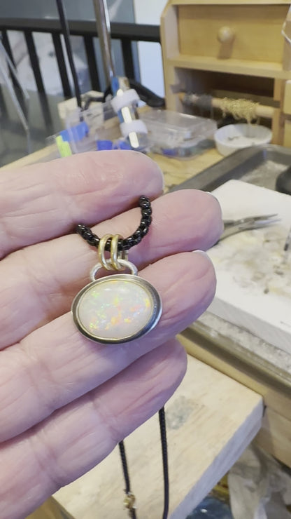 Dreamy Creamy Opal Pendant